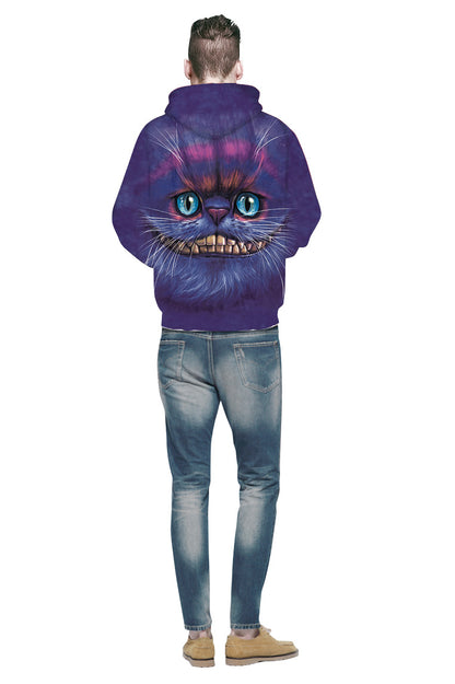 Purple Cat Hoodie