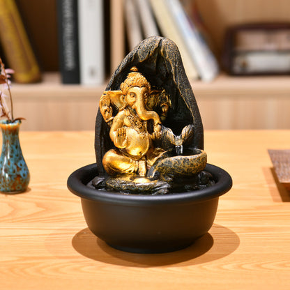 Small Desktop Buddha Statue Make A Fortune As Endless As Flowing Water Ornaments