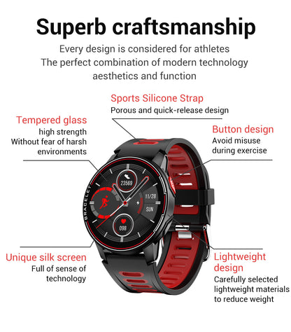 Full touch screen sports smart watch