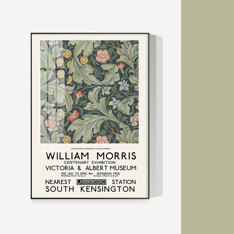 William Morris Nordic Living Room Decorative Paintings