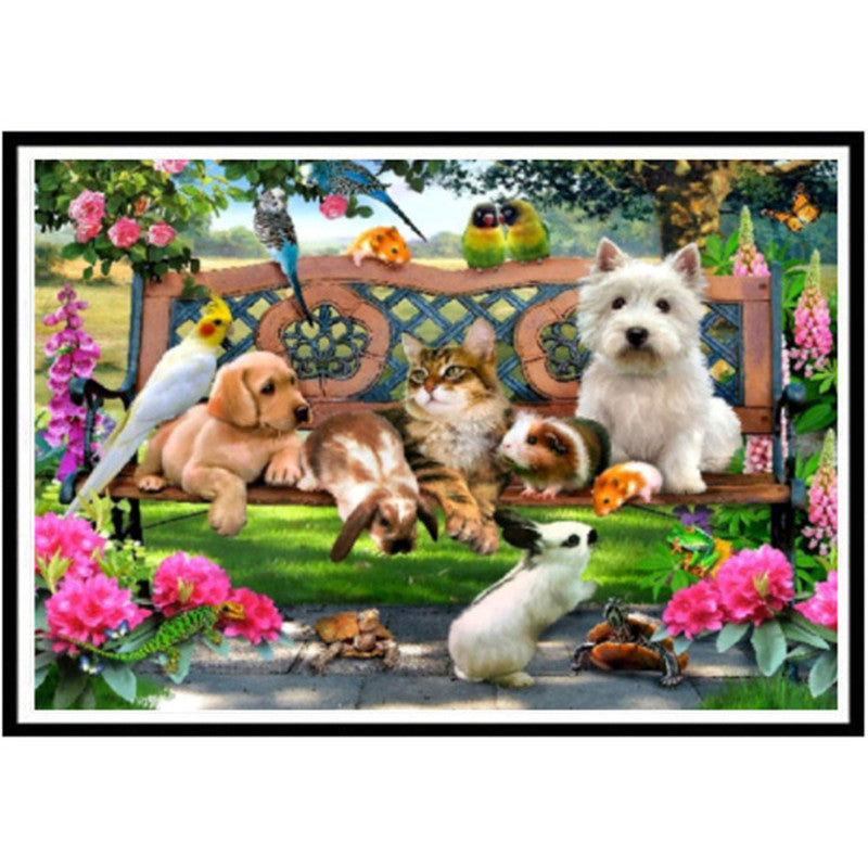 Animal World New Diamond Painting Living Room