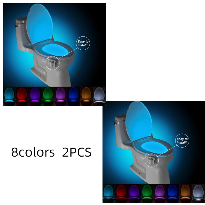 NightGlow Motion Sensor Toilet Light