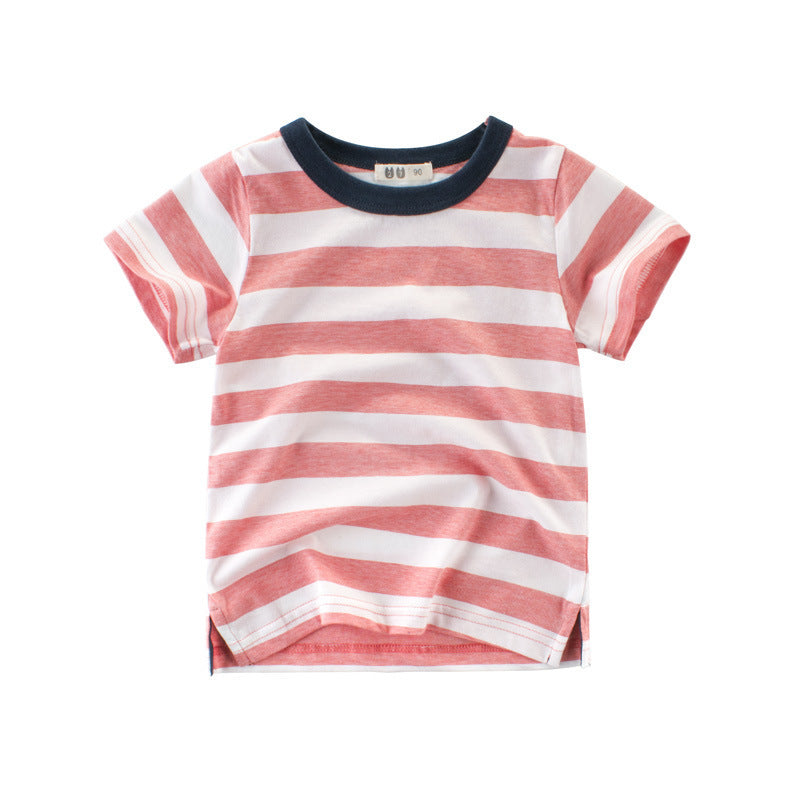 New Boys' Summer Clothes And Children's Baby Tops