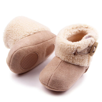 A Warm Winter Buckle Baby Toddler Shoes Trade Baby Shoes Wholesale Baby Toddler Shoes MR0652 Shoes 