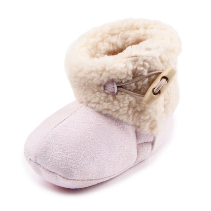 A Warm Winter Buckle Baby Toddler Shoes Trade Baby Shoes Wholesale Baby Toddler Shoes MR0652 Shoes 