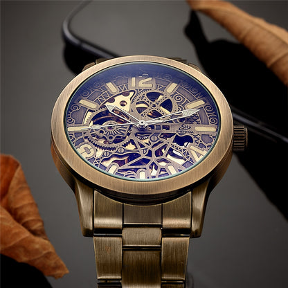 Hollow mechanical watch