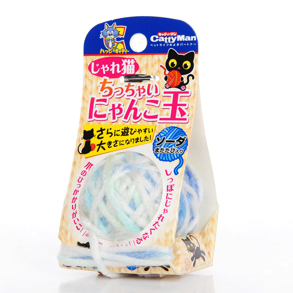 Yarn ball cat toy funny cat stick