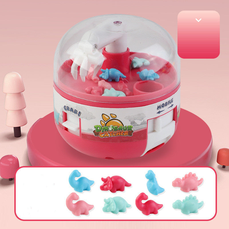 Mini Dinosaur Grabbing Machine Gashapon Toy 