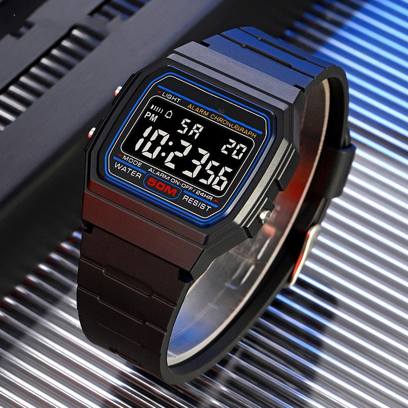 Multifunctional Waterproof Fashion Sports Electronic Watch