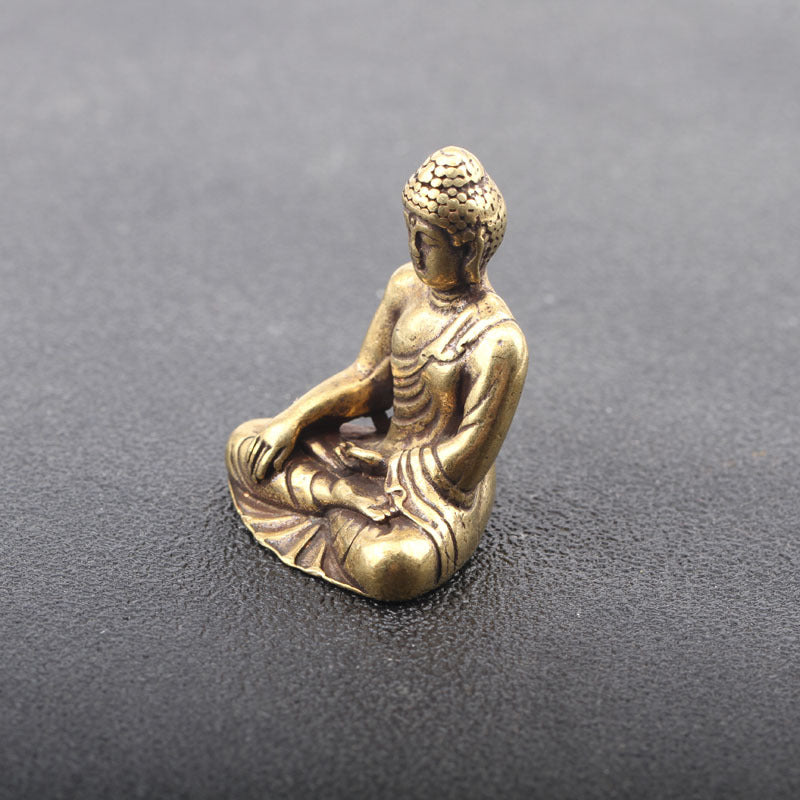 Antique Antique Bronze Buddha Statue