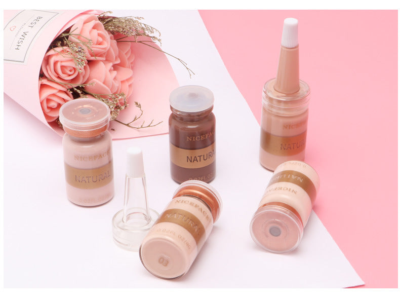 Moisturizing oil control liquid foundation