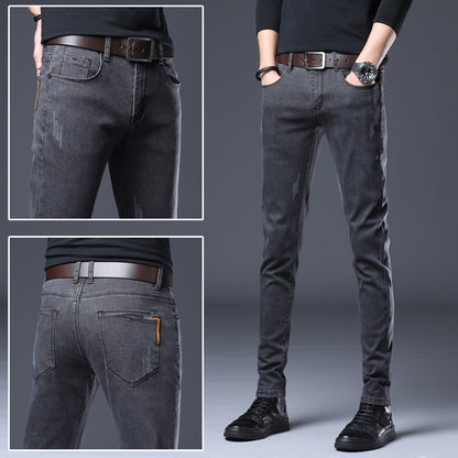 Slim fit stretch leg pants