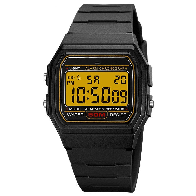 Multifunctional Waterproof Fashion Sports Electronic Watch