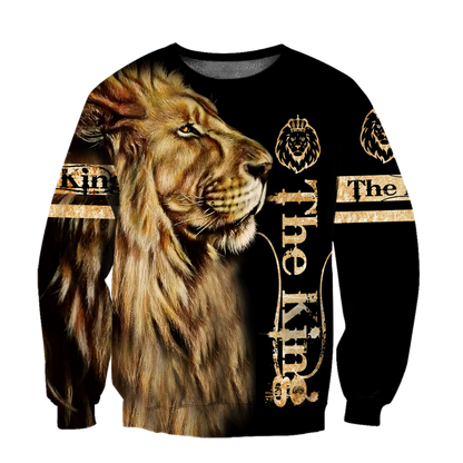 Animal Lion Men 3D Printed Sports Hoodie