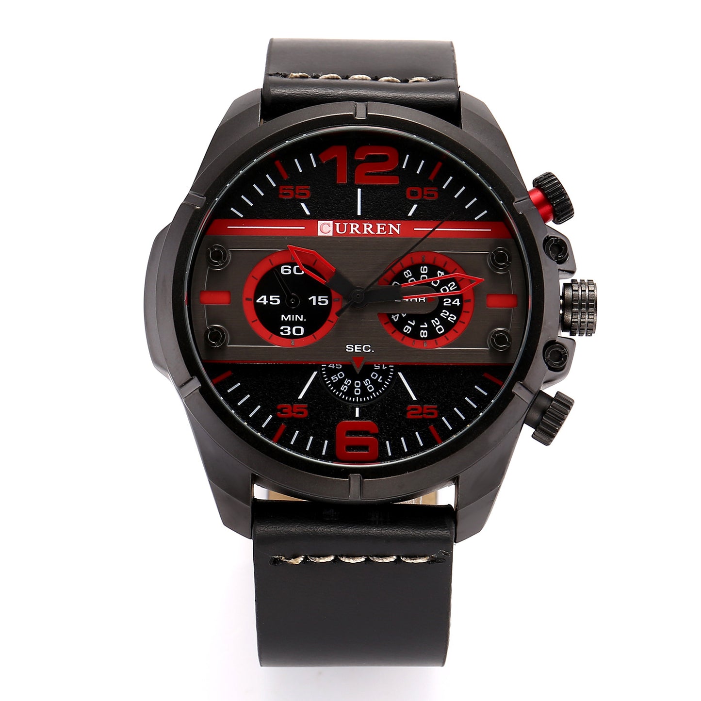 Table M8259 Aerospace military military CURREN Kuran the black belt waterproof MENS WATCH QUARTZ WATCH