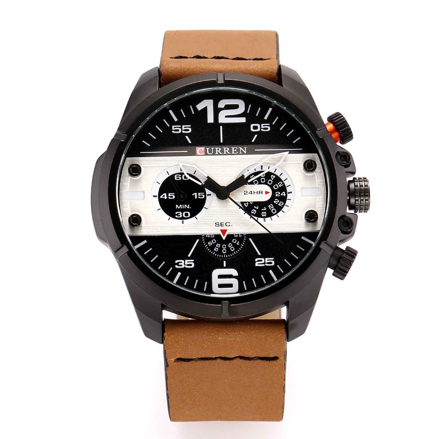 Table M8259 Aerospace military military CURREN Kuran the black belt waterproof MENS WATCH QUARTZ WATCH