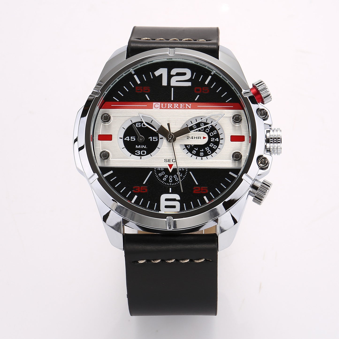 Table M8259 Aerospace military military CURREN Kuran the black belt waterproof MENS WATCH QUARTZ WATCH