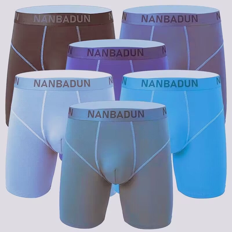 Men's Mid-waist Boxer Shorts 