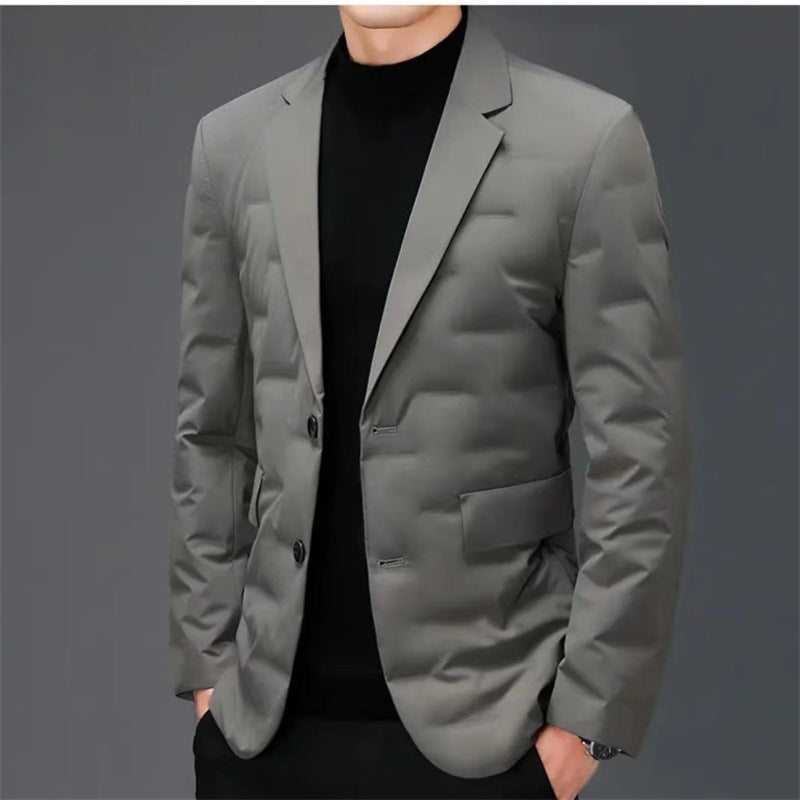 Casual Thickening Warm Men's Clothing Coat 