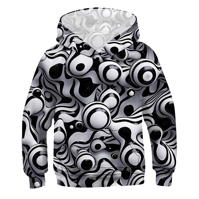 3d Vision Digital Printing Children's Hoodie