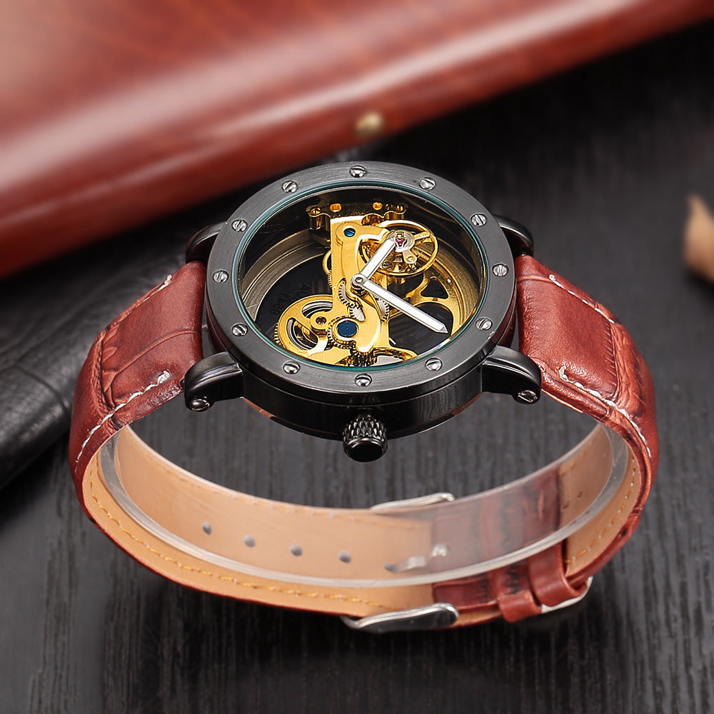 Waterproof Tourbillon Mechanical Watch