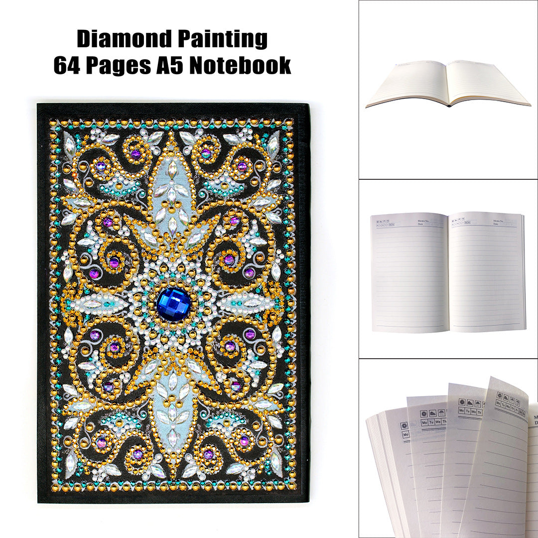 DIY Diamond painting notebook 64 pages A5 stick drill NB04