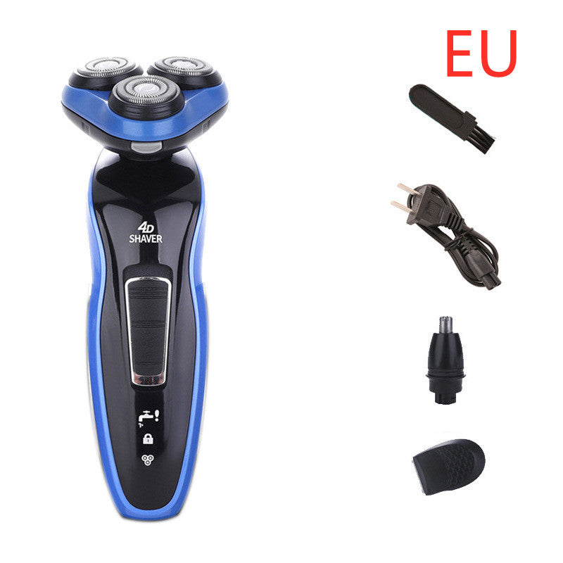 4-in-1 Rechargeable Electric Shaver and Trimmer for Men