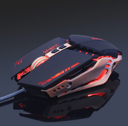 Silent mute computer notebook wired gaming mouse