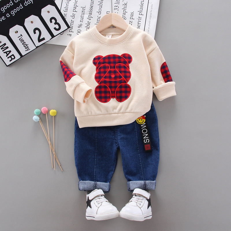 Children's sweater suit