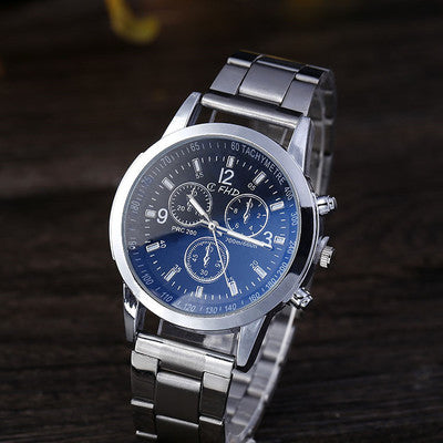 Steel strap watch men