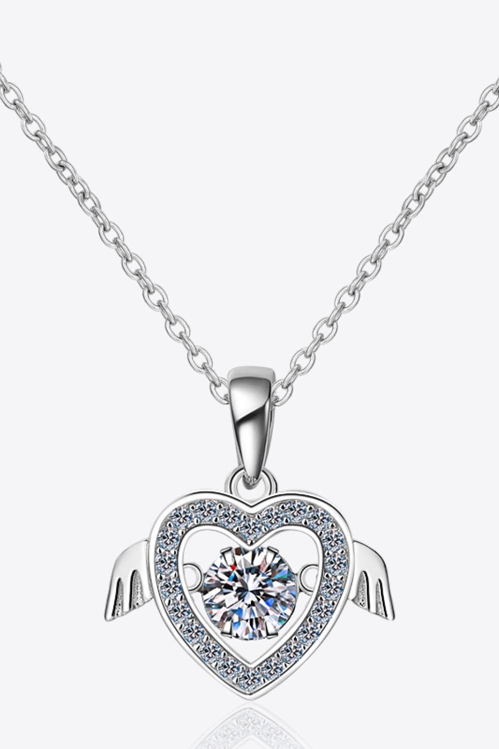 Moissanite 925 Sterling Silver Necklace 