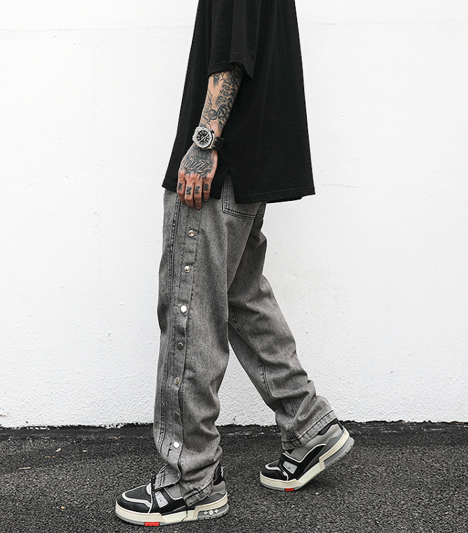 Snap Denim II - Grey