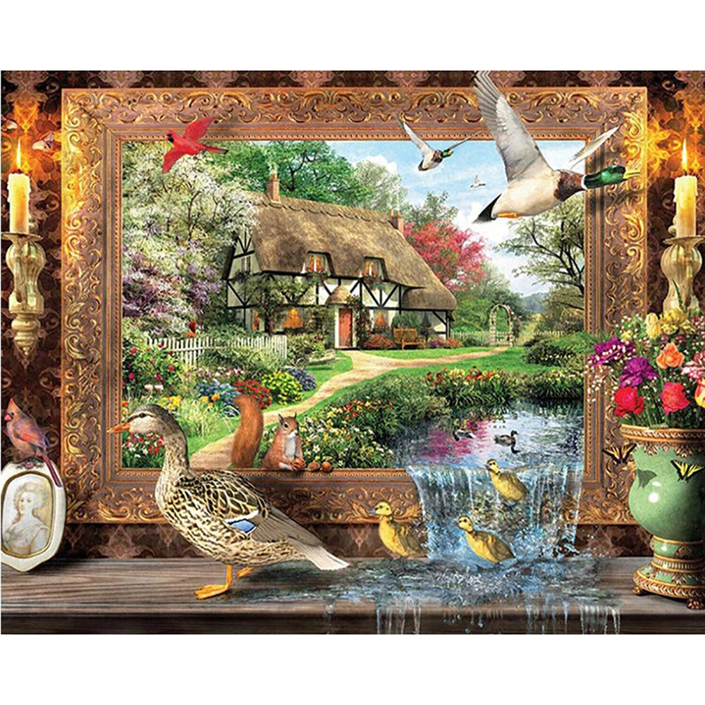 DIY Diamond Embroidery DiamondPainting Cross Stitch Kits Home Decoration