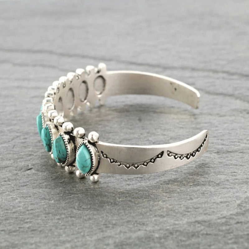 Turquoise Open Bracelet 