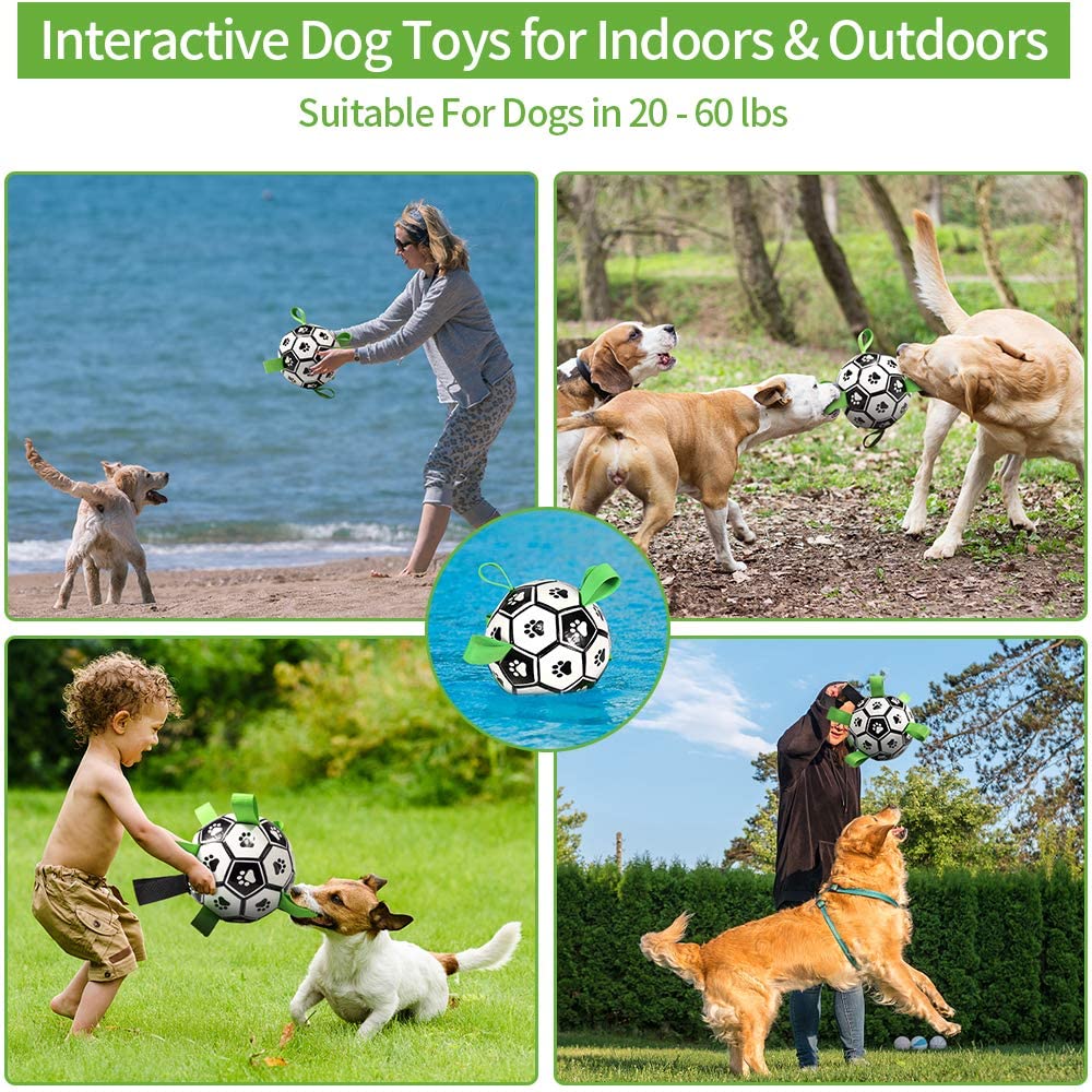 Interactive Pet Football Chew Toy 