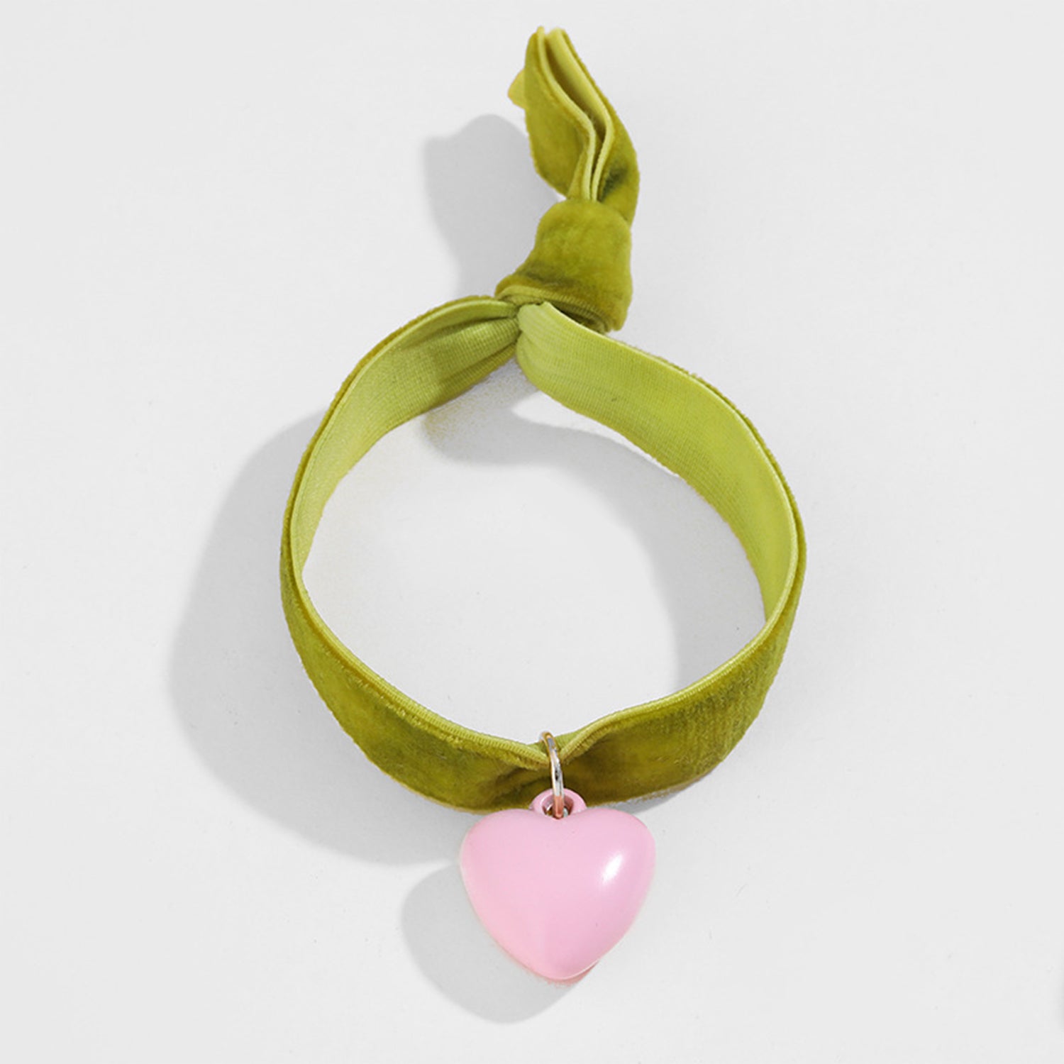 Heart Shape Elastic Rope Bracelet 