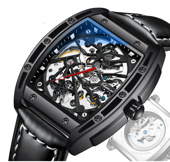 Men's Skeleton Automatic Mechanical Watch