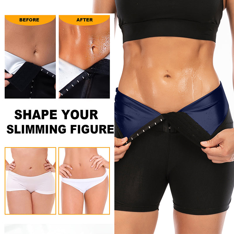 Slimming Pants Waist Trainer Shapewear Tummy Hot Thermo Sweat Leggings Fitness Workout Sweat Sauna Pants Body Shaper 