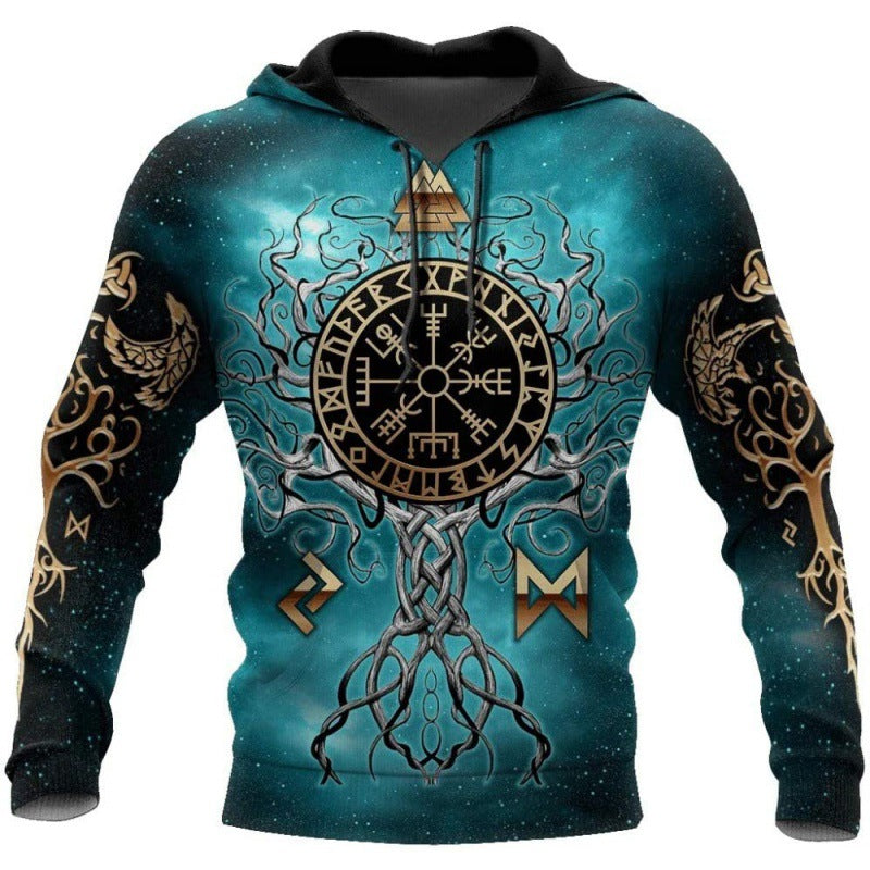 Viking Tattoo Anime Game Sweater