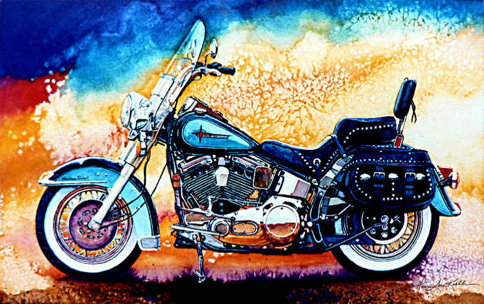 Motorcycle Diamond Painting Abstract Art Embroidery Decoration