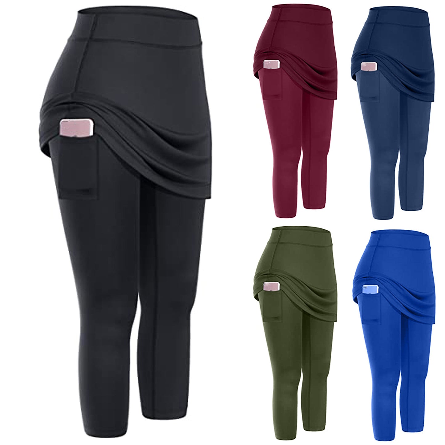 Women Leggings With Pockets Yoga Fitness Pants Sports Clothing 