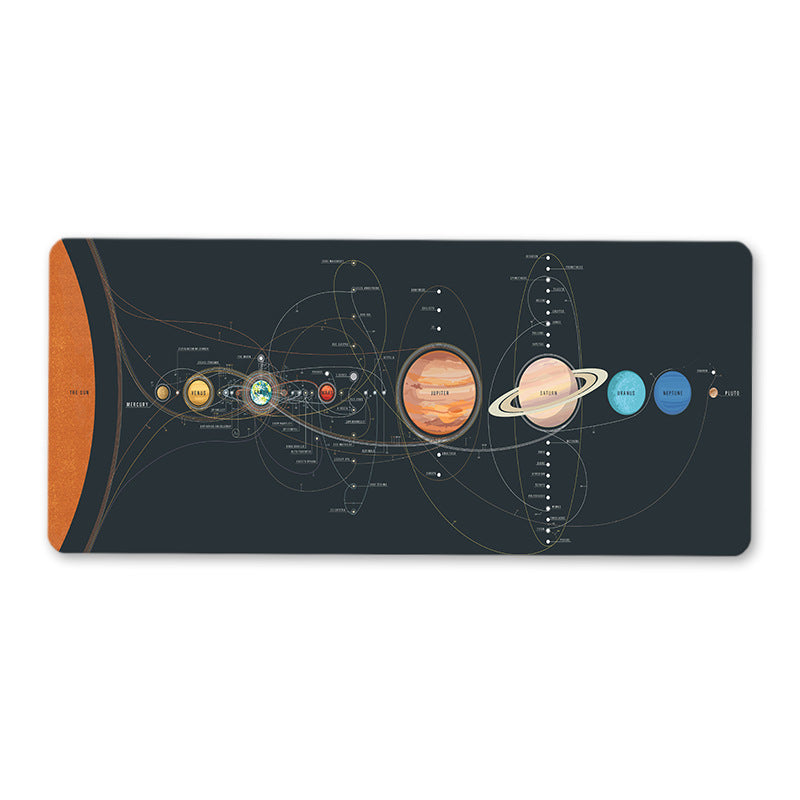 Solar System Universe Planet Creative Gaming Gaming Mouse Pad