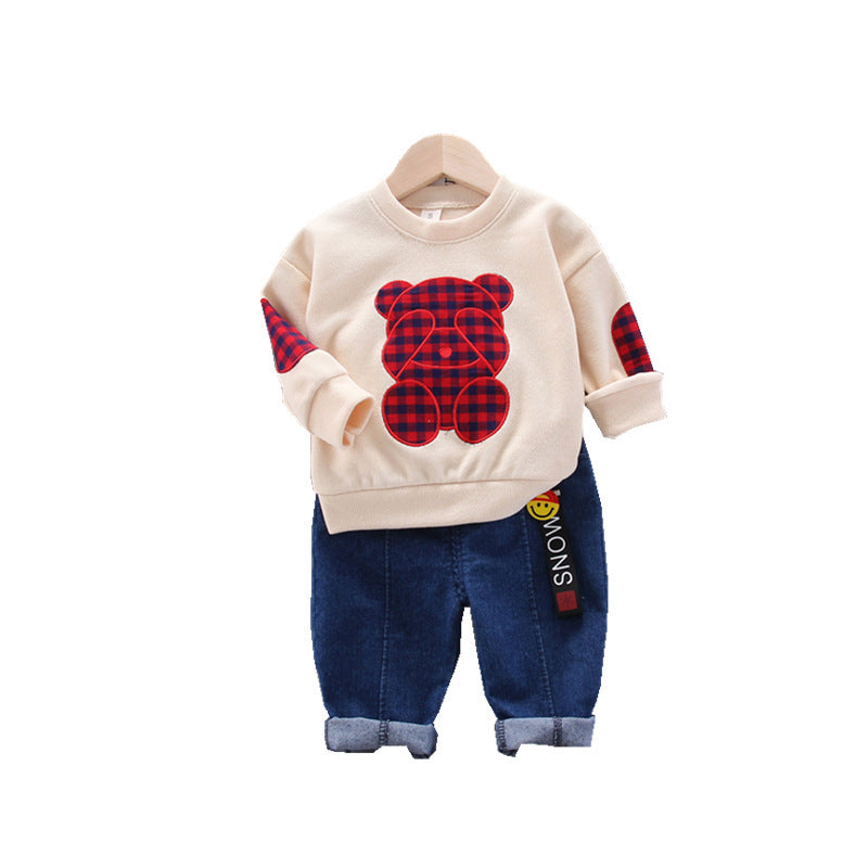 Children's sweater suit