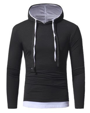 Men Hooded T Shirt