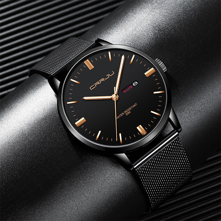 Men's watch business casual quartz watch