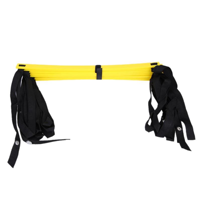 Football Soccer Agility Training Ladders Speed Scale Stairs Nylon Straps Fitness Equipment 