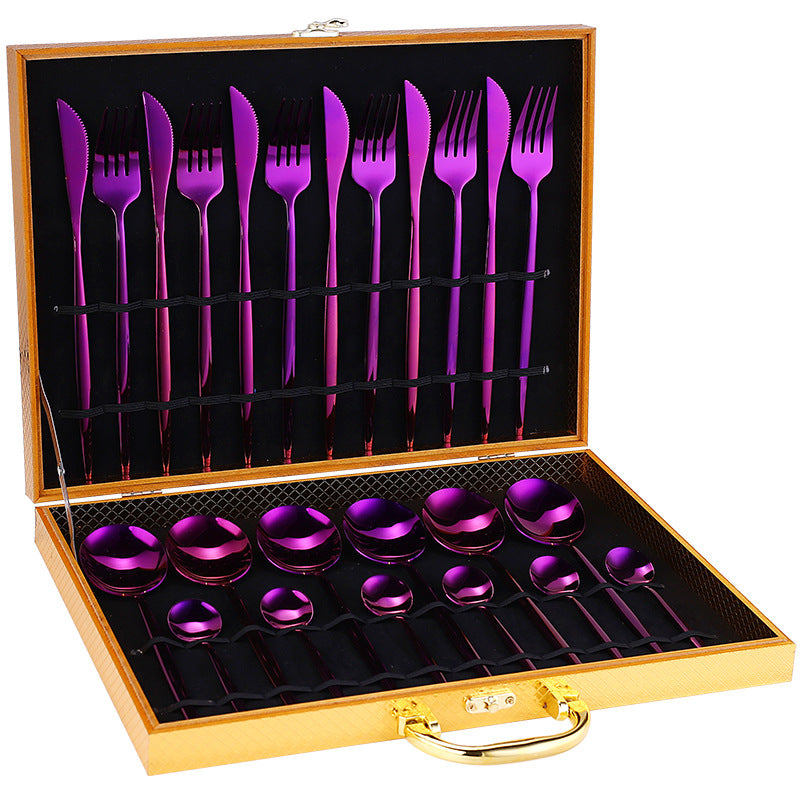 24pcs Luxury Cutlery Set