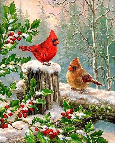 Animal Bird DIY Diamond Painting Cross Stitch Rhinestone Mosaic