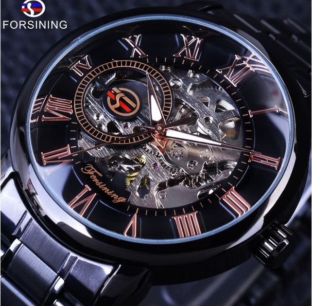 On Behalf Of A Foreign Hot  Hollow Men S Genuine Colored Optional Mechanical Watch