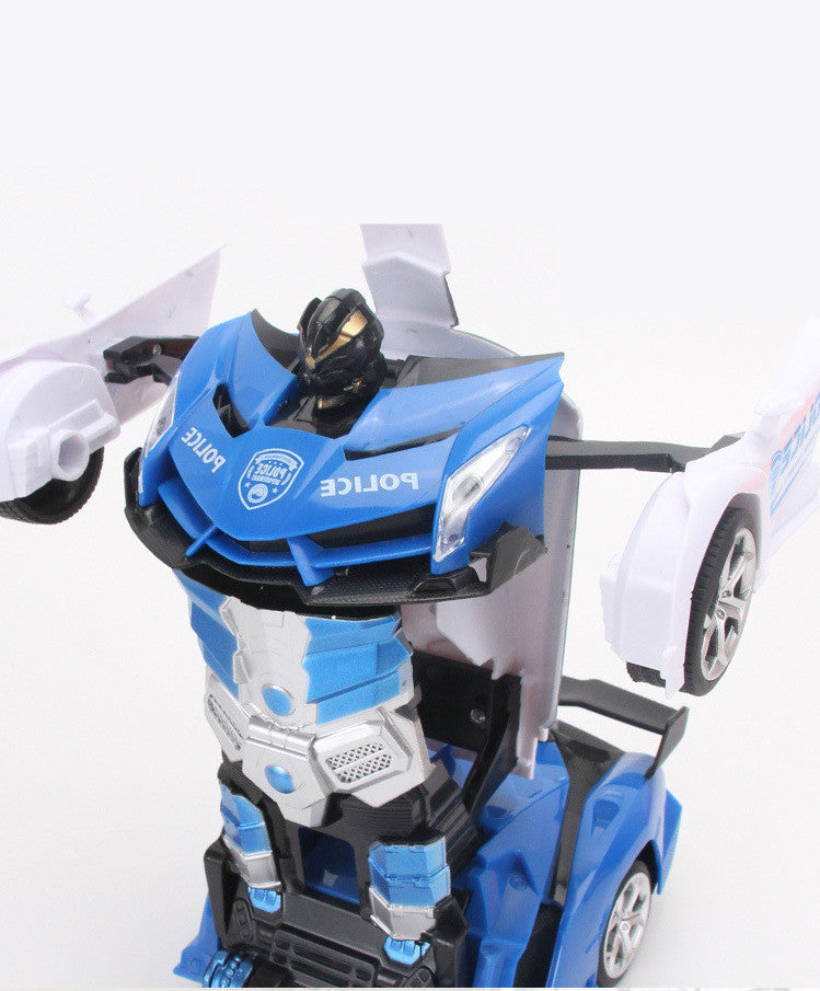 Deformation Robot Children's Toy Remote Control Car